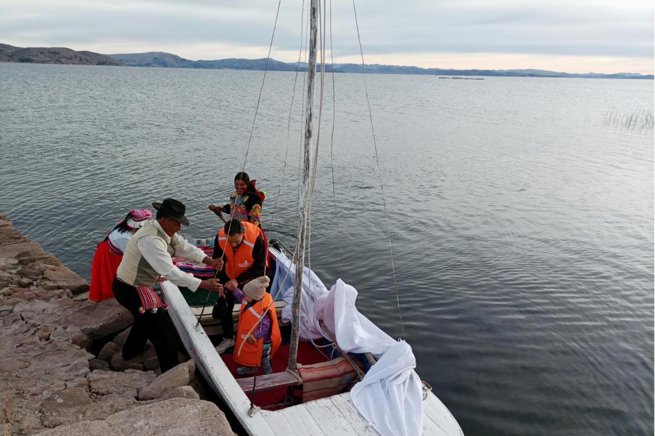 Hospedaje Rural La Florida En Llachon, Titicaca Puno Ngoại thất bức ảnh